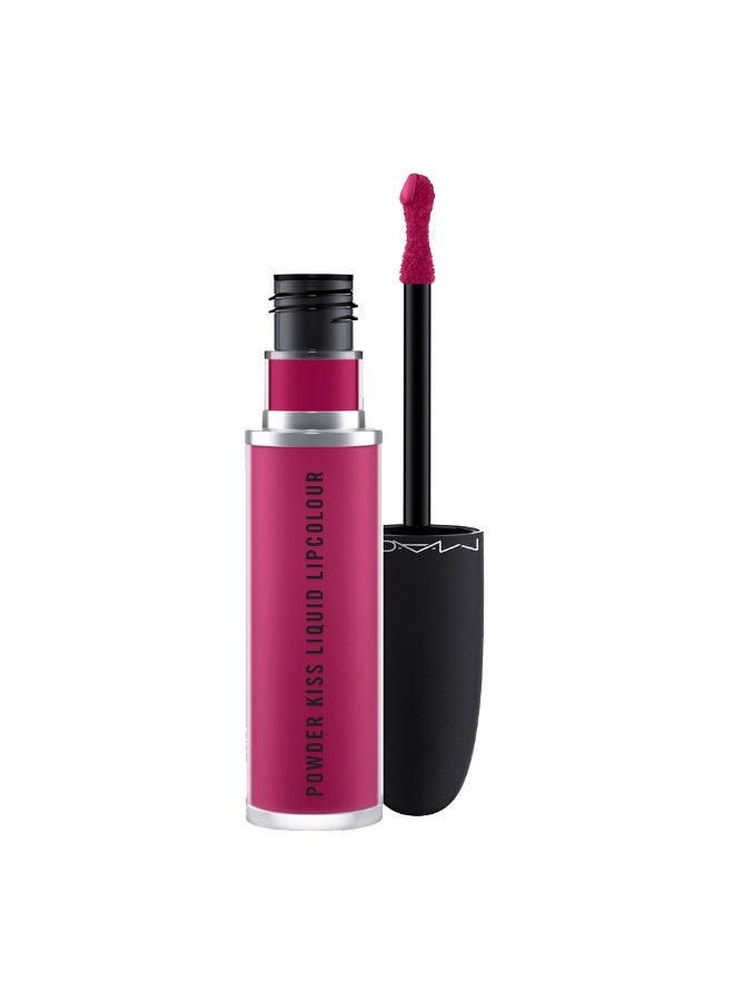 MAC Cosmetics Powder Kiss Liquid - Make it Fashun 986 - 5ml - Image 1